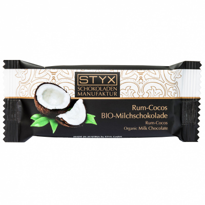Milk Chocolate filled with Rum-Coconut 70g