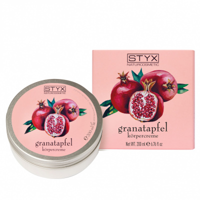 pomegranate body cream