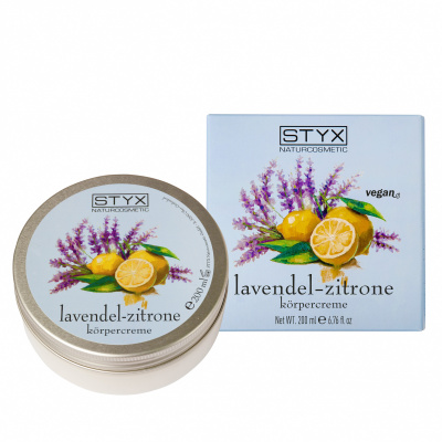 Lavendel-Zitrone Körpercreme 200ml