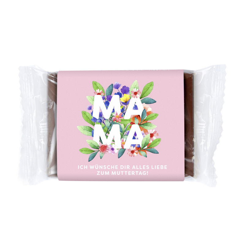 BIO Rosenblüten Milchschokolade