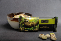 Bio Milchschokolade mit Pistazien-Ganache 70 g