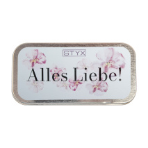 Metalletui Alles Liebe - Blumen