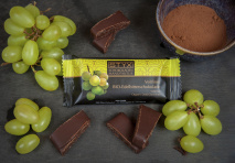 BIO-Edelbitterschokolade gefüllt mit Veltliner-Ganache
