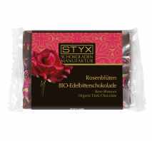Dark Chocolate with Rose Blossom 50g